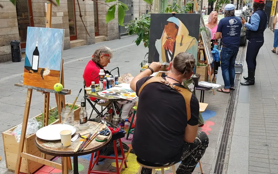 Jancsó Art Gallery parklet