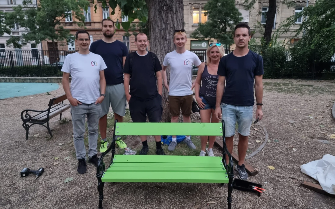 Almássy Tér park felújítás